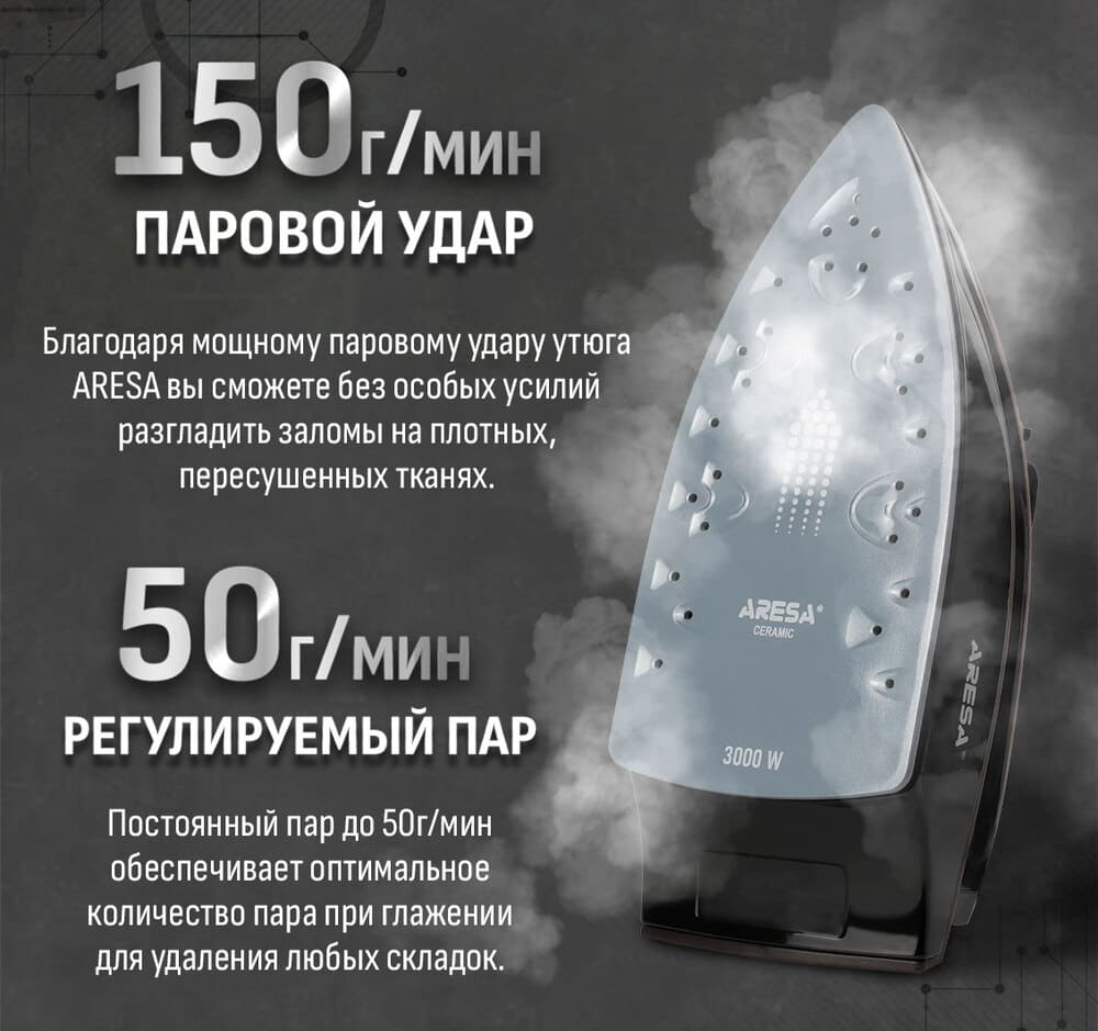 паровой удар 150г/мин