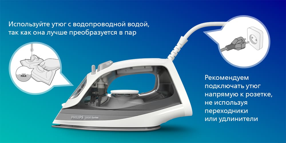 вода для утюга