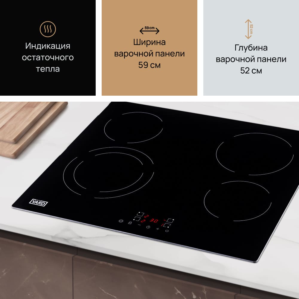 индикация остаточного тепла