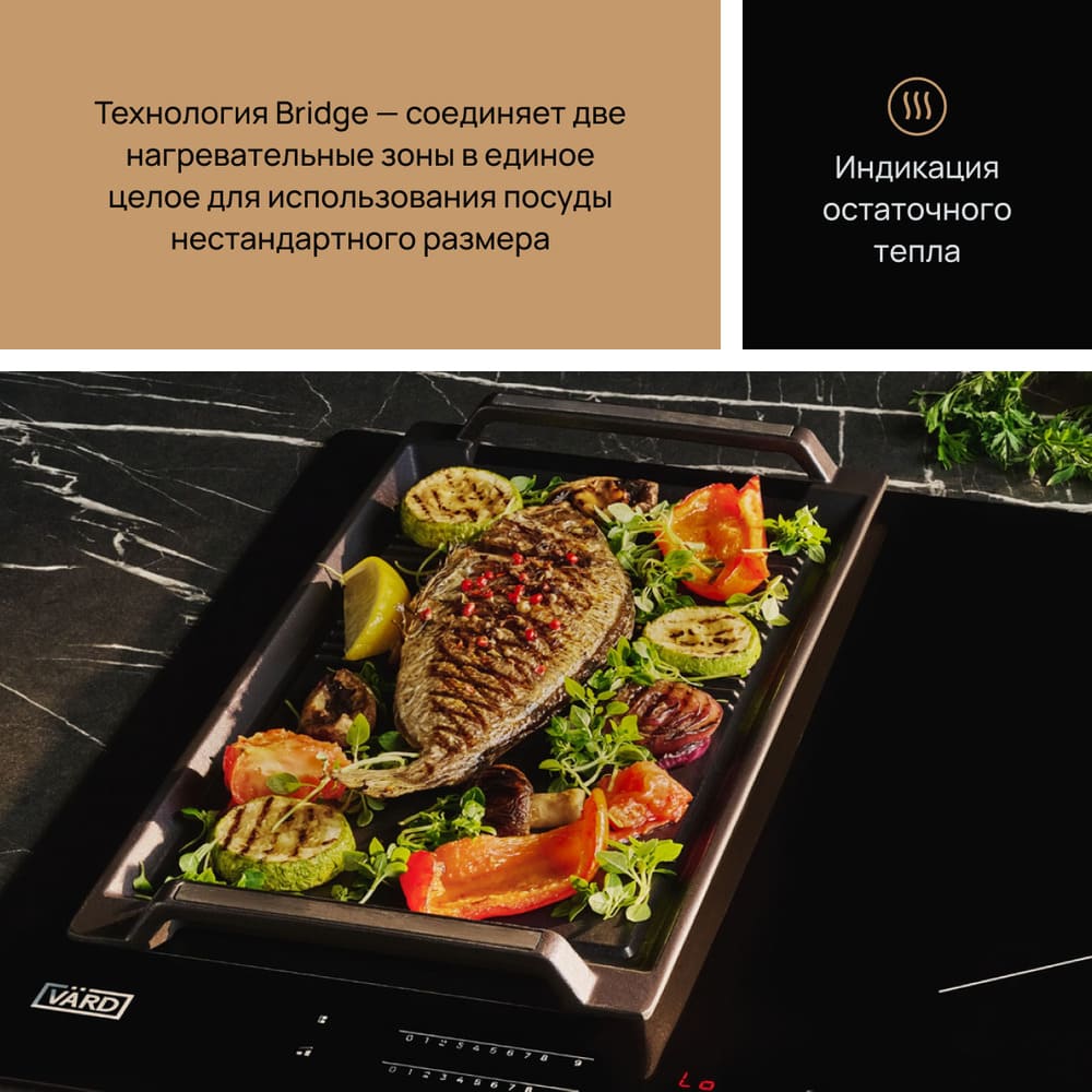 Индикация остаточного тепла