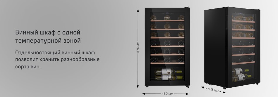 одна температурная зона