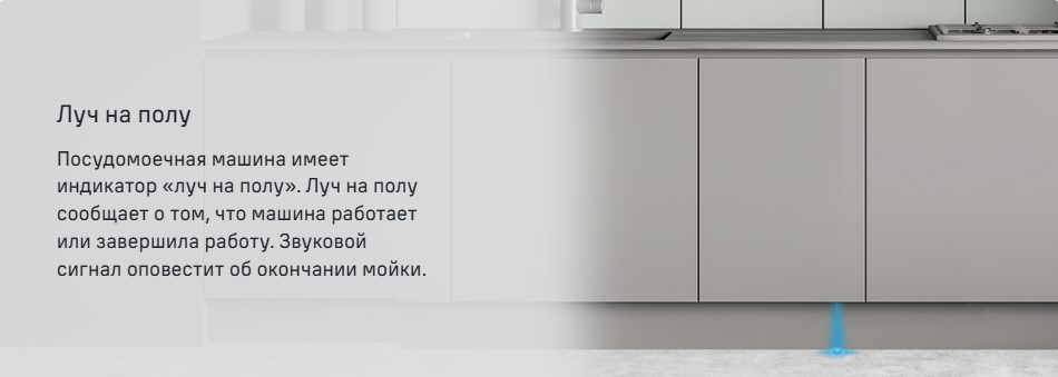 Луч на полу
