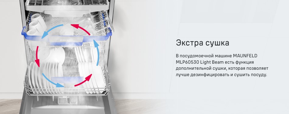 экстра сушка MAUNFELD MLP60530 Light Beam