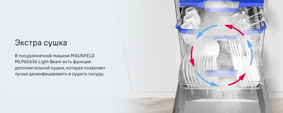 экстра сушка MAUNFELD MLP60636 Light Beam
