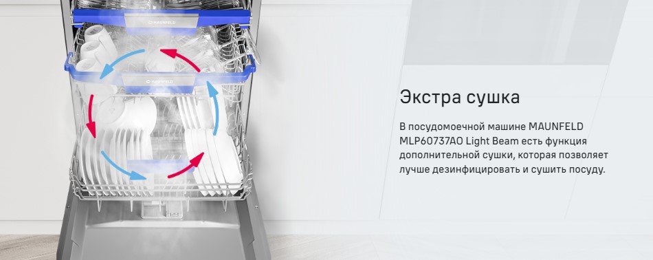 экстра сушка MAUNFELD MLP60737AO Light Beam 